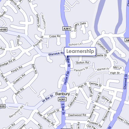 Map of Banbury - Learnership